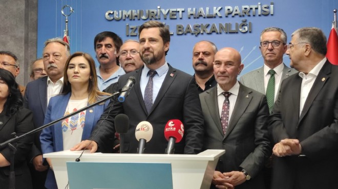 CHP 'Kaftancıoğlu' için bir araya geldi... Yücel İzmirlileri mitinge çağırdı!